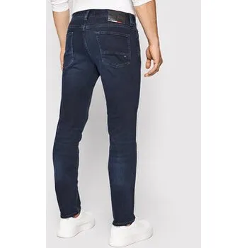 Pánská móda Tommy Hilfiger Jeansy Core Bleecker MW0MW15593 Tmavomodrá Slim Fit 30_32