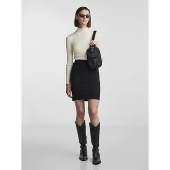 Dámská móda Pieces Pouzdrová sukně Naya 17141052 Černá Slim Fit XL