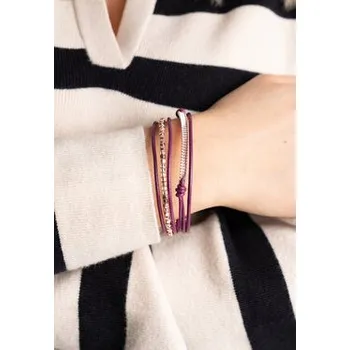 Náramek FIGL Náramek FB99989 Fialová OS