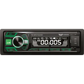 Autorádio Vordon HT-202 Autorádio s Bluetooth, MP3, USB, VarioColor + dálkové ovládání