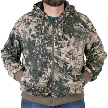 Pánská mikina Maskáčová mikina LOSHAN zateplená 9002-3D-6 (Pánská mikina na zimu s vnitřním zateplením)