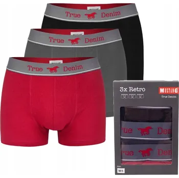 Boxerky Spodní Prádlo Boxerky Mustang , vícebarevné, velikost S