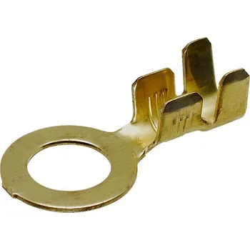 Kabelové oko IMP Kabelové oko Ø 8,2 / 13,7 mm z mosazi, vodič 3-6 mm Množstevní SLEVA: 100