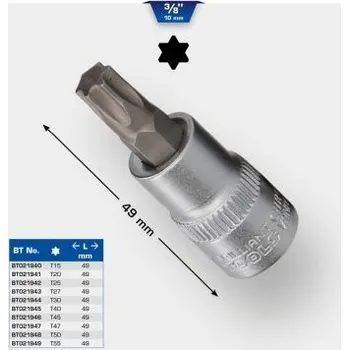 Sada nástrček BRILLIANT TOOLS BT021942
