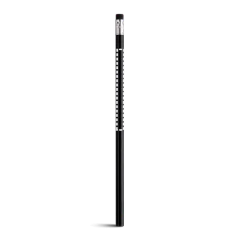 Grafitová tužka ATENEO. Grafitová tužka s gumou a tvrdostí HB Tampontisk (max. 5 barev, 60 x 5mm) 1 barva 25 Kulové těleso 2