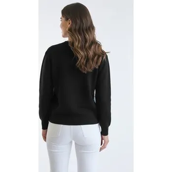 Dámský svetr FIGL Kardigan M1275 Černá Regular Fit M