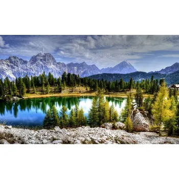 Infrazářič Topný infrapanel s obrazem - 131 Rámy: Černý, Výkon a rozměr: 500 W – 104 cm × 54 cm (20 m³)