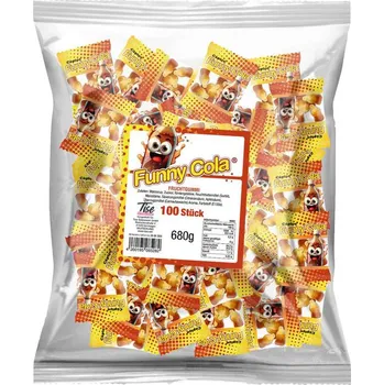 Cukrovinka Tise Capico Funny Cola Fruchtgummi Ovocné želé 100 ks 680 g