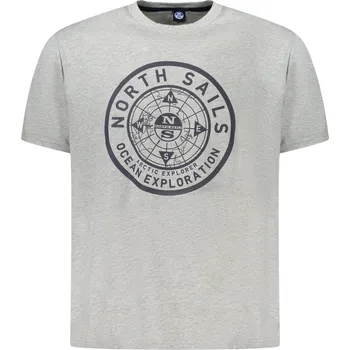 Pánské tričko North Sails 996025000 Pánské tričko šedé M