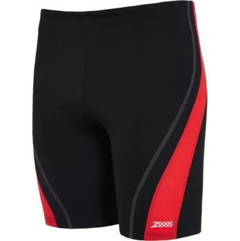 Pánské plavky Zoggs Pánské plavky Jammer - Eaton Mid Jammer E+ - černá/červená 3