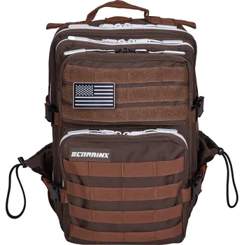 Sportovní taška ELITEX TRAINING Taktický batoh 25L 25 LITRŮ KAŠTANOVÁ