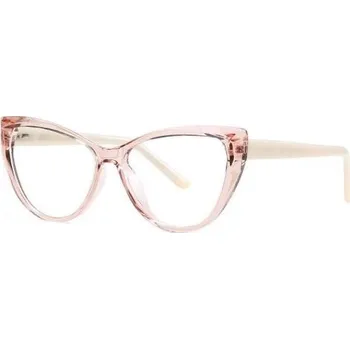 Brýlová obroučka Brýle proti modrému světlu - Transparentní, světle růžové