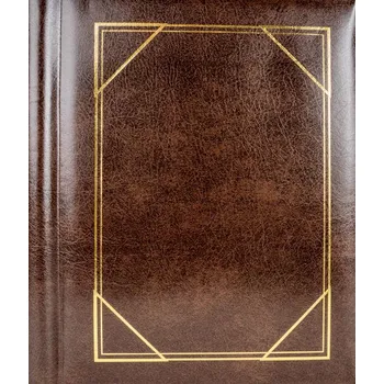 Fotoalbum FANDY Fotoalbum samolepicí 22,5x28 cm 40 stran Vinyl 2 hnědé