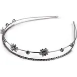 Štrasová čelenka do vlasů dvojitá…