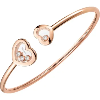 Náramek Zlatý náramek Chopard Happy Diamonds 85A614-5001