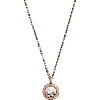 Náhrdelník Zlatý Přívěšek Chopard Happy Diamonds 79A018-5201