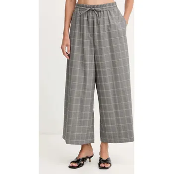 Dámské kalhoty Kalhoty s příměsí vlny Weekend Max Mara LUIGI 2525136082600 šedá 90B, vel. 34