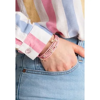 Náramek FIGL Náramek FB99996 Růžová OS