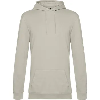 Pánská mikina B&C Pánská mikina s kapucí #Hoodie Barva: Šedá mlhavá, Velikost: 3XL