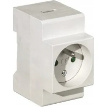 Elektrická zásuvka Pawbol nástěnná Elektrická Zásuvka šedá