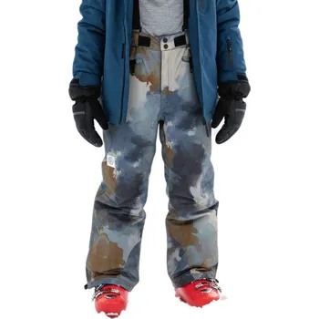 Snowboardové kalhoty Dětské lyžařské kalhoty COLOR KIDS-Ski Pants - AOP -7842-Stormy Weather Šedá 164