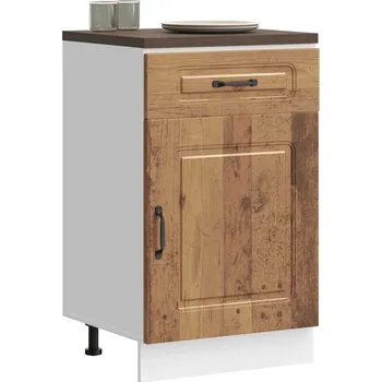 Kuchyňská skříňka Kuchyňská spodní skříňka "Kalmar" staré dřevo kompozitní - 8721158418319