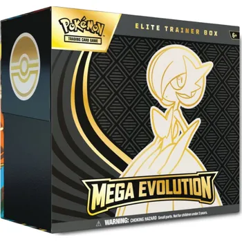 Pokémon TCG: Mega Evolutions Elite Trainer Box Gardevoir Lehce poničený roh na zadní straně
