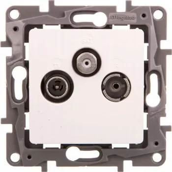 Elektrická zásuvka Anténní zásuvka nástěnná Legrand bílá