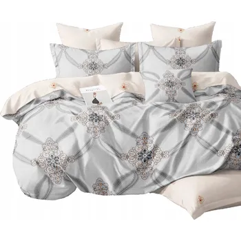 Povlečení SADA POVLEČENÍ 160x200 BAVLNĚNÝ SATÉN, POVLEČENÍ NA POLŠTÁŘE 70x80