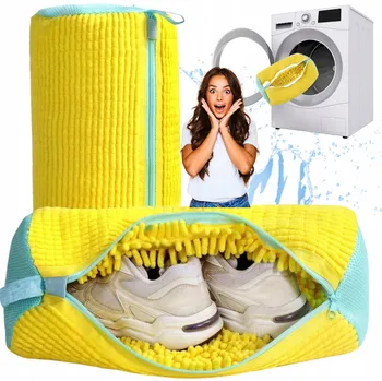 Obraz SÁČEK NA PRANÍ BOT Z MIKROVLÁKNA DO PRAČKY SE ZIPEM VELKÝ MONTESSA