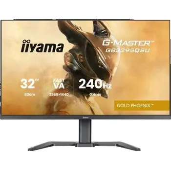 Monitor iiyama G-Master/GB3295QSU-B1/31,5"/VA/QHD/240Hz/0,4ms/Černá/3R (GB3295QSU-B1)