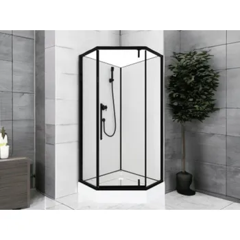 Sprchový box NIKIDO - S Sprchový box DIAMOND black 90x90x200