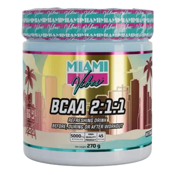 Aminokyselina Miami BCAA 2:1:1 270g - ovocný punč