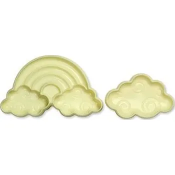 Plastová forma 2ks mraky a duha - JEM | Cukrářské potřeby