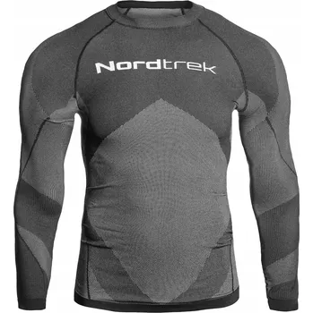 Pánské tričko Termoaktivní tričko s dlouhým rukávem FreeNord Denali Long Sleeve - Černé M