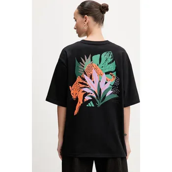 Pánské tričko Bavlněné tričko adidas KB7151 černá 99X, vel. L