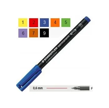 Permanentní popisovač červený Staedtler 1 ks