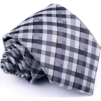 Šedá pánská kravata Greg 91004, Velikost Uni