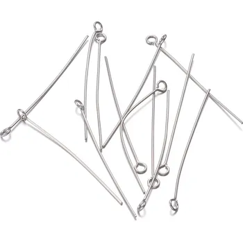 Nástroj na niť a příze Ketlovací nerezová jehla 4 cm x 0,6 mm - 5 g / cca 50 jehel.