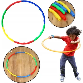 Masážní přístroj HULA HOOP S VÝSTUPKY NA CVIČENÍ MASÁŽNÍ PŘÍSTROJ SKLÁDACÍ OBROUČ PRO HUBNUTÍ
