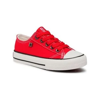 Chlapecké tenisky Plátěnky Big Star Shoes DD374161 S Červená 34