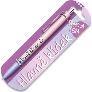 Nekupto Duhová propiska s potiskem - Hlavně klídek
