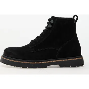 Dámské tenisky Tenisky Birkenstock Highwood Lace Mid W Leather Velvet Black EUR 37