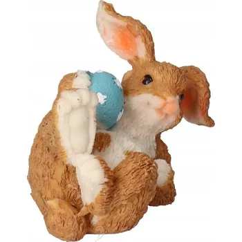 Obraz ZAJÍC ZAJÍČEK FIGURKA K DEKORACI, OZDOB NA VĚNCE, VELIKONOČNÍ DEKORACE