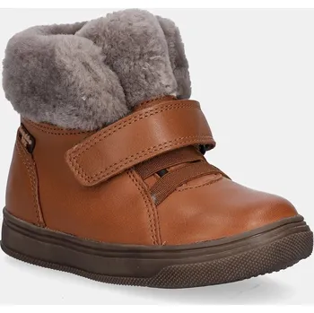 Dívčí obuv Dětské kožené zimní boty Froddo BASCO TEX G2110144.K.21.24 hnědá 82X, EUR 24