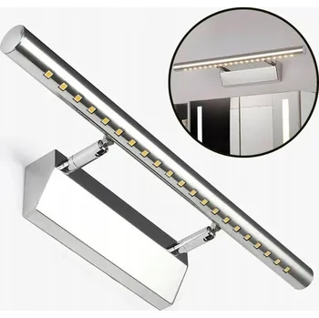 Nástěnné svítidlo LED Koupelnové Svítidlo Nástěnné NAD ZRCADLO 5W 3000K SE SPÍNAČEM A REGULACÍ