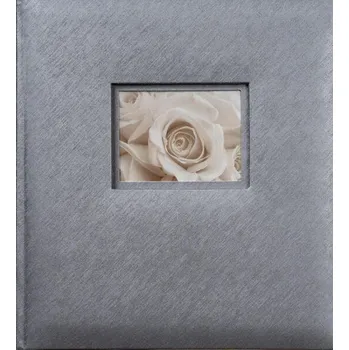 GEDEON Fotoalbum na fotorůžky 29x32 cm 60 stran svatební Love Silver