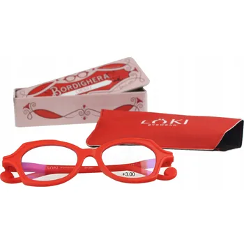 Brýle na čtení +3.0 Dioptrie LOKI - ITALY Brýle na počítač s filtrem modrého světla, čtecí brýle