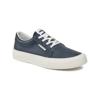 Dámská móda Sneakersy Tommy Jeans Th Central Cc And Coin Tmavomodrá 43