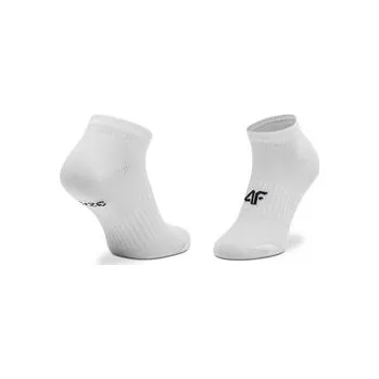 Pánské ponožky Dlouhé ponožky 4F HJL22-JSOD001 Bílá 32_35